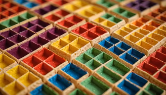 Rainbow Waffles Rainbow Waffles