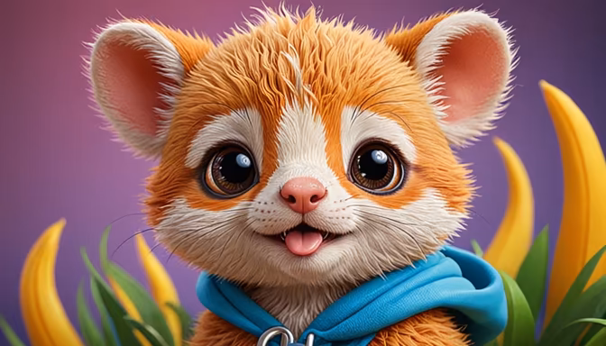 Cutest Little Hamster