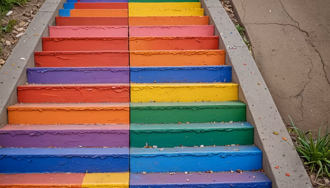 Rainbow Steps