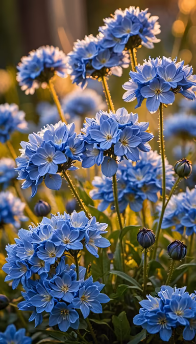 Blue Flower Garden Blue Flower Garden