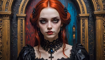 Crimson Elegance