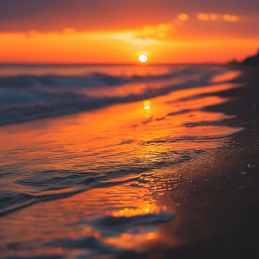 Beach at Sunset