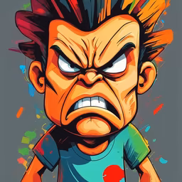 Angry Character