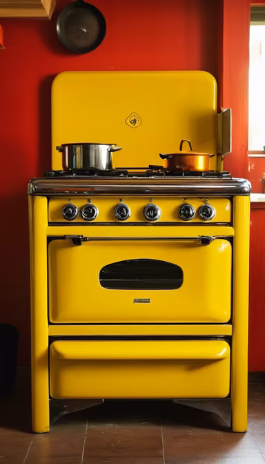 Retro Kitchen Charm Retro Kitchen Charm