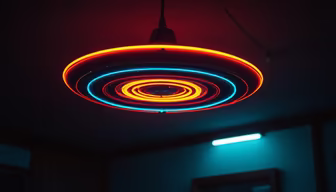 Neon Light Fixture Neon Light Fixture