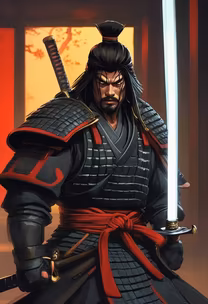 Cyberpunk Samurai