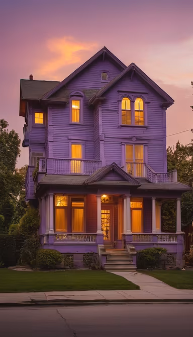 Purple Victorian Dream Purple Victorian Dream