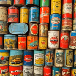 Vintage Can Collection