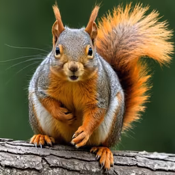 Squirrel on a Branch Squirrel on a Branch