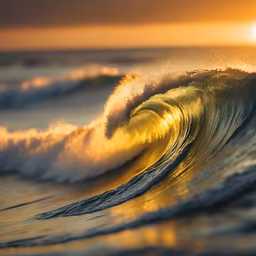 Golden Hour Wave