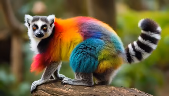 Rainbow Lemur Rainbow Lemur