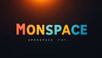 Monspace Font Monspace Font