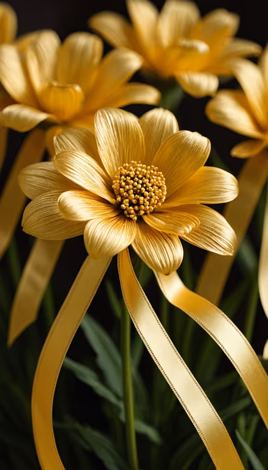 Golden Blooms