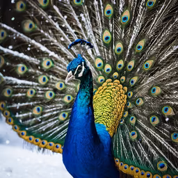 Winter Peacock Winter Peacock