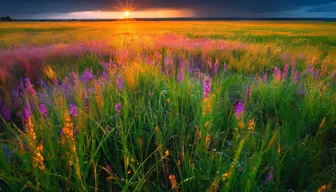 Prairie Sunset Prairie Sunset
