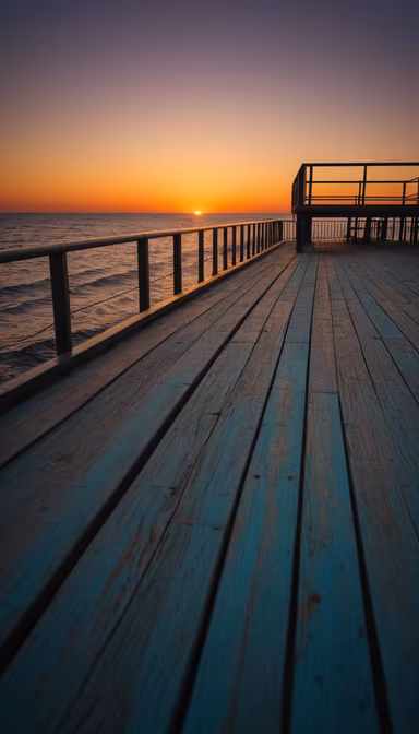 Pier at Sunset Pier at Sunset