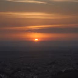 City at Sunset City at Sunset