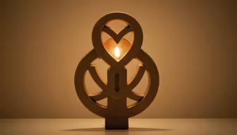 Modern Wooden Lamp