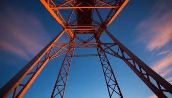 Sunset Under the Bridge