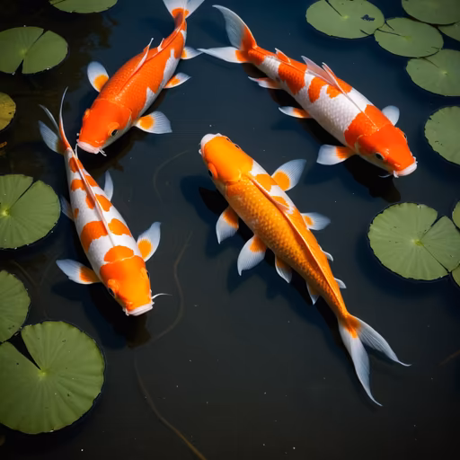 Koi Pond Serenity