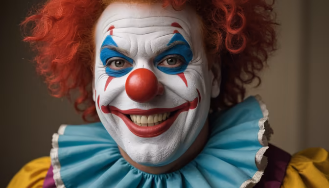 A Clown's Smile