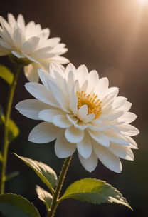 White Dahlias White Dahlias