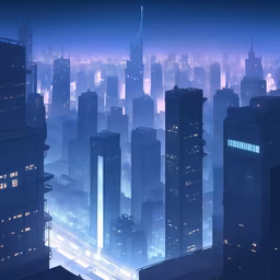 Metropolis at Night Metropolis at Night