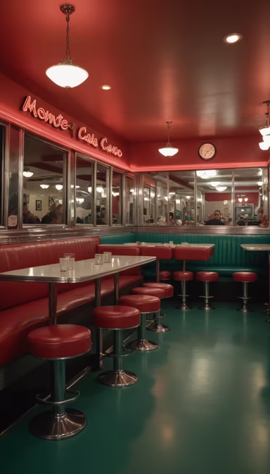 Retro Diner Vibes Retro Diner Vibes