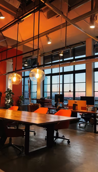 Office at Sunset