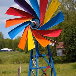 Colorful Windmill