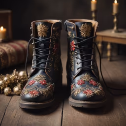 Embroidered Boots Embroidered Boots