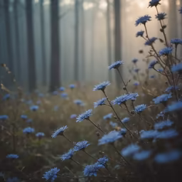 Blue Forest Flowers Blue Forest Flowers