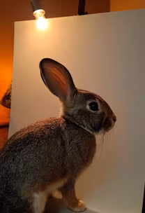 Rabbit Portrait Rabbit Portrait