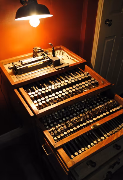 Vintage Typewriter Cabinet