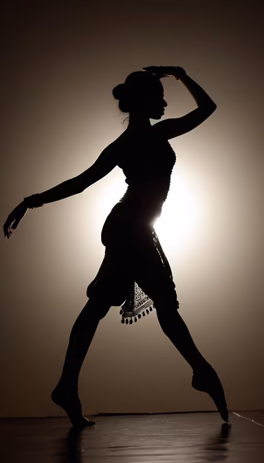 Silhouette of Dance Silhouette of Dance