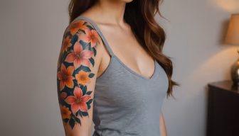 Floral Sleeve Floral Sleeve