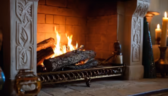 Cozy Fireplace