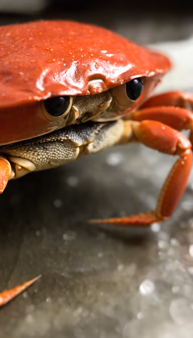 Crabby Close-Up Crabby Close-Up