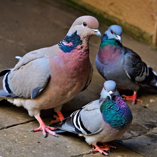 Pigeon Trio