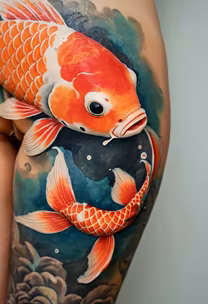 Koi Fish Art Koi Fish Art