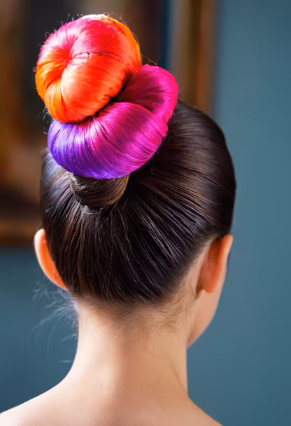 Rainbow Bun Rainbow Bun