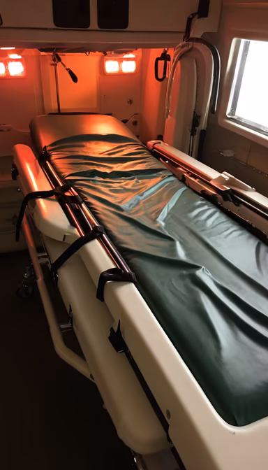 Inside the Ambulance