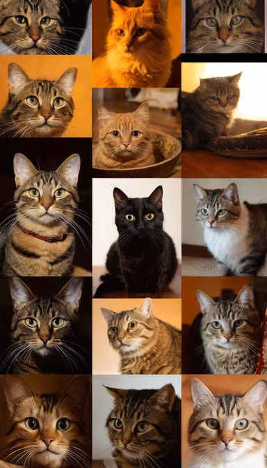 Feline Faces Feline Faces