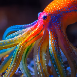 Rainbow Octopus
