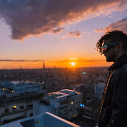 Rooftop Reflections