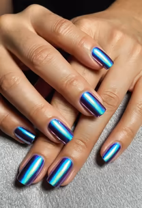 Iridescent Nails