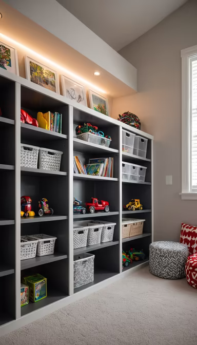 Organized Playroom Organized Playroom