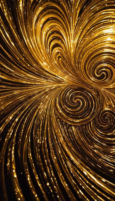 Golden Swirls