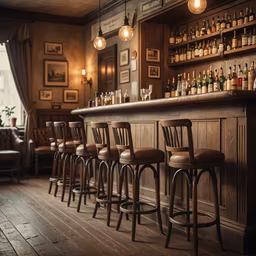 Cozy Bar Interior Cozy Bar Interior