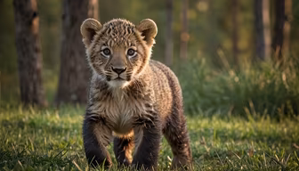 Little Lion Cub Little Lion Cub
